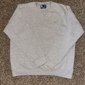 Skechers Men's Light Gray Crewneck Sweater